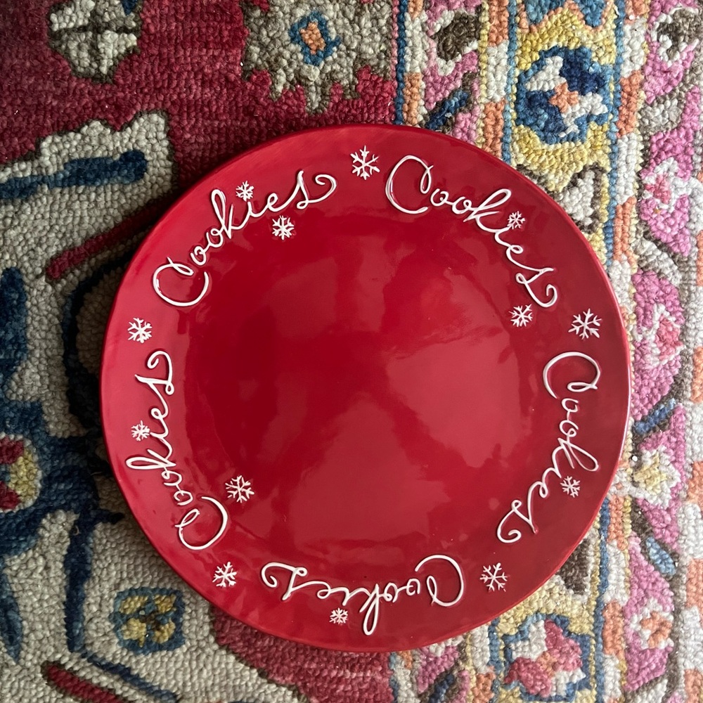 Beautiful Hallmark Cookies Platter